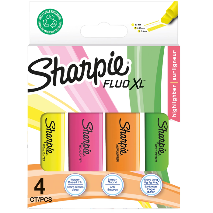 Sharpie Fluo XL Highlighters