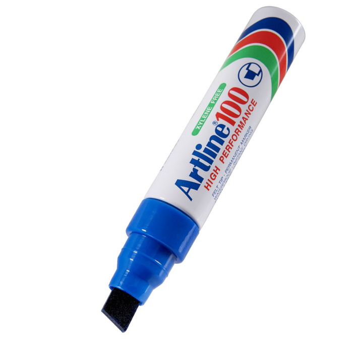 Artline 100 Permanent Marker Blue 1 Pack