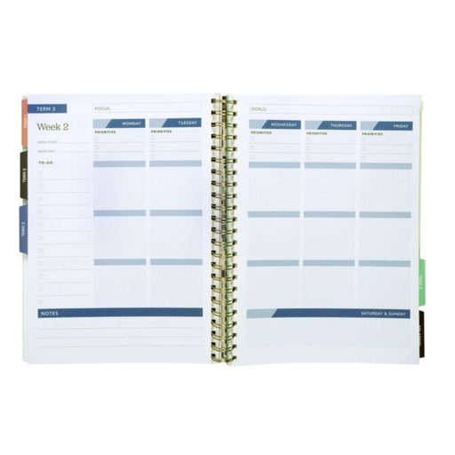 SPIRAX 2027 TEACHER DIARY A4 TEAL