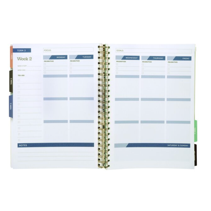 SPIRAX 2027 TEACHER DIARY A4 TEAL