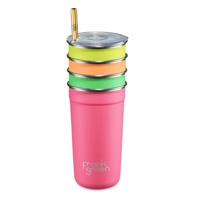 Gobelets de fête réutilisables changeant de couleur Frank Green (Lot de 4)