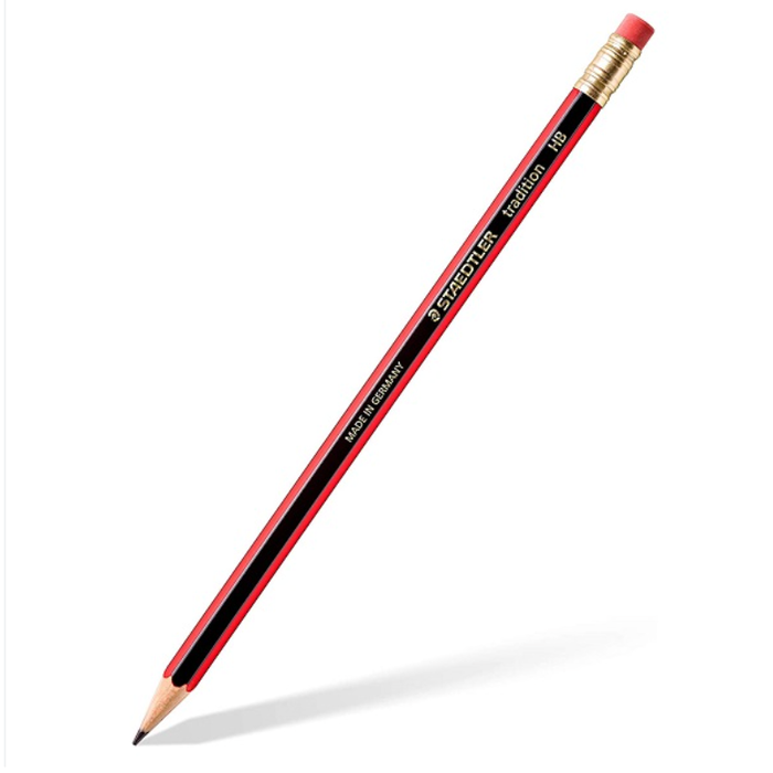Staedtler Traditional Eraser Tip Graphite Pencils HB ( Assorted Packs)