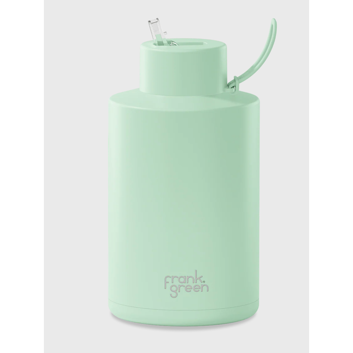 Frank Green 2L Stainless Steel Ceramic Reusable Bottle with Straw Lid