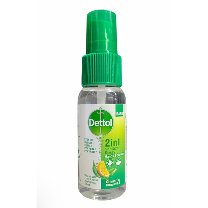 Dettol 2 in 1 Hand Sanitiser Spray