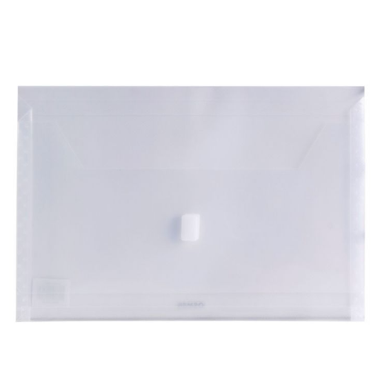Osmer Plastic A4 Document Wallet- Foolscap Assorted Colours