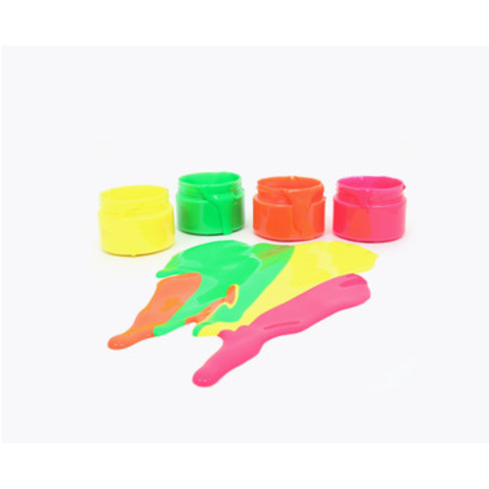 Micador Easy Wash Paint Fluoro 4pk