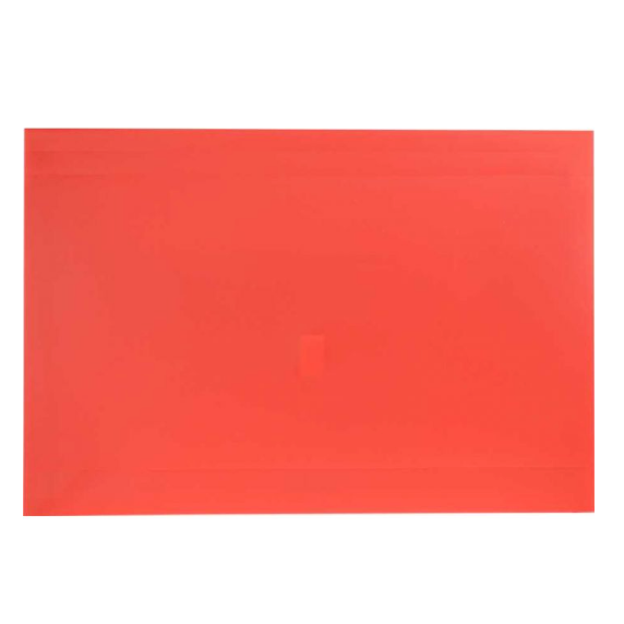 Osmer Plastic A4 Document Wallet- Foolscap Assorted Colours