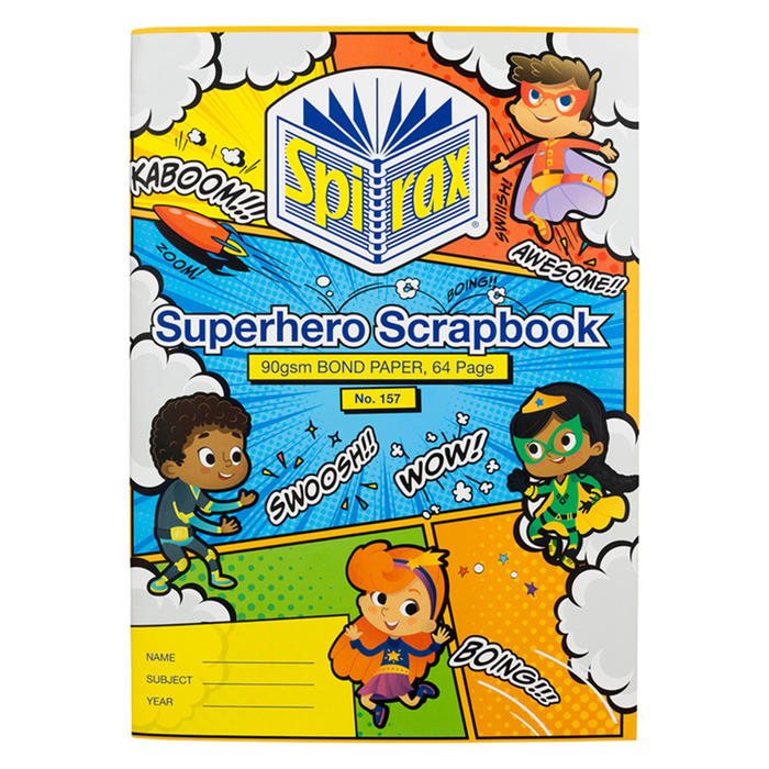 Spirax Superscrap Book 64pg 90GSM