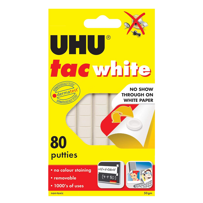 UHU Tac White 80 Putties
