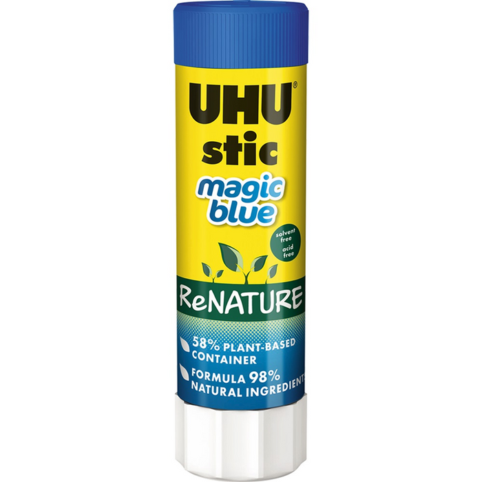 UHU Magic Blue Glue ReNature- Blue 40g