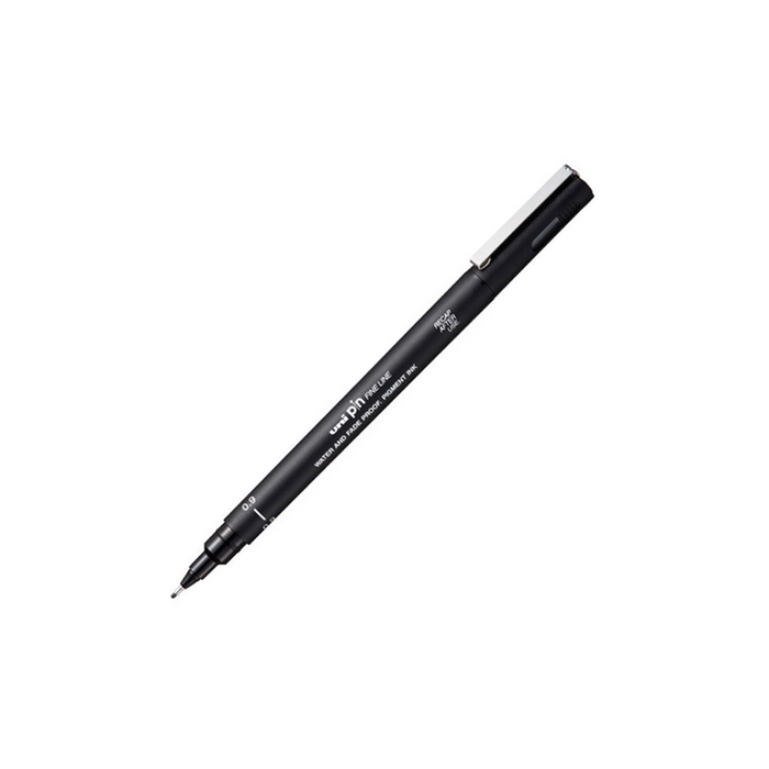 Uni Pin Fine Liner Pen - 0.9mm Black