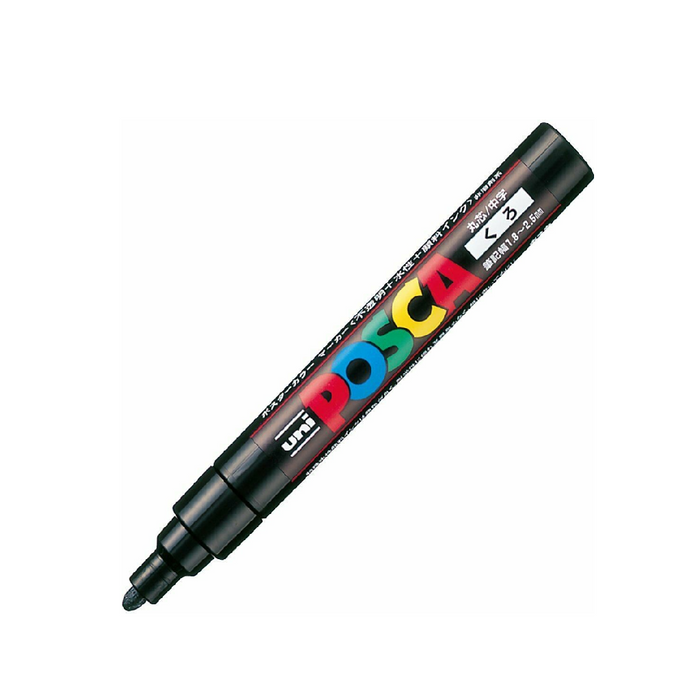 Uni Posca Paint Marker Medium Bullet Shaped 1.8-2.5mm - Black