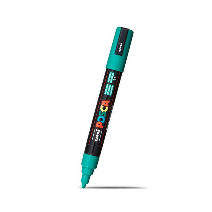 Uni Posca Paint Marker Medium Bullet Shaped 1.8-2.5mm - Emerald Green