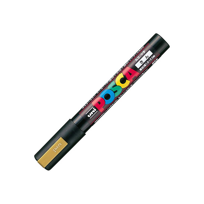 Uni Posca Paint Marker Medium Bullet Shaped 1.8-2.5mm - Gold