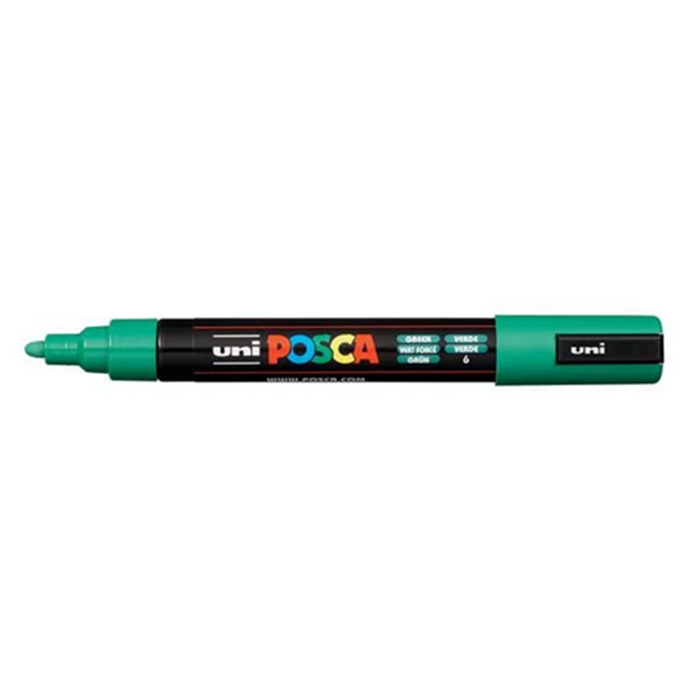 Uni Posca Paint Marker Medium Bullet Shaped 1.8-2.5mm- Green