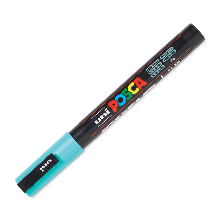 Uni Posca Paint Marker Fine Bullet Shaped 0.9-1.3mm - Aqua Green