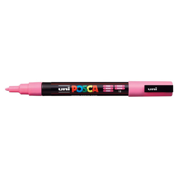 Uni Posca Paint Marker Fine Bullet Shaped 0.9-1.3mm - Pink