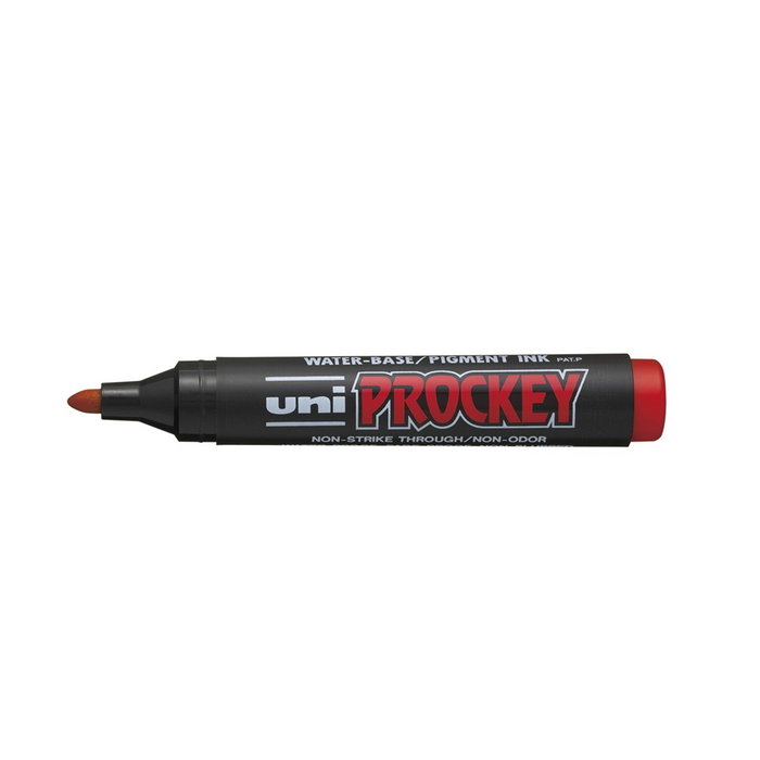 Uni Prockey Bullet Point Marker - Red