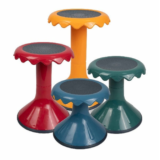 Visionchart Sunflower Stool 310mm Dark Red