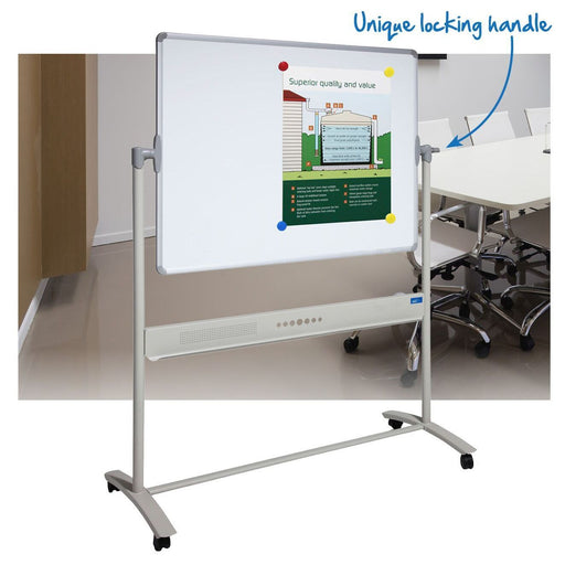 Visionchart VM1212-P Mobile Porcelain Magnetic Whiteboard Pi