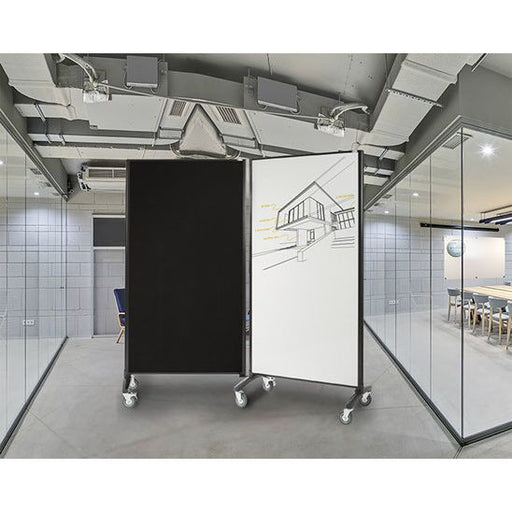 $651.48 Visionchart VRD1890 Room Dividers Double Sided White