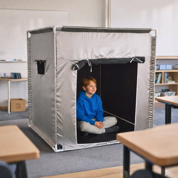 Creative Kids Sensory Tent 1500 x 1500 x 1500mm Silver ETENT-L