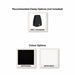 SANA Serenity Desk Screen 24mm Below Desk 1200 x 400mm Assorted