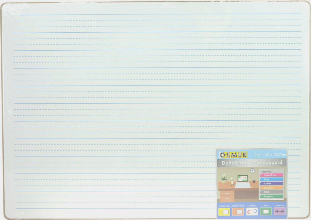 Osmer Dotted Thirds A3 Whiteboard