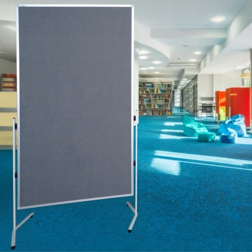 Visionchart Modulo Room Divider Pinboard T Leg 1500 x 900mm Koala MPB1590A-3