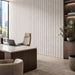 SANA Linea Acoustic Panel 12mm 2600 x 1200mm Mushroom 51