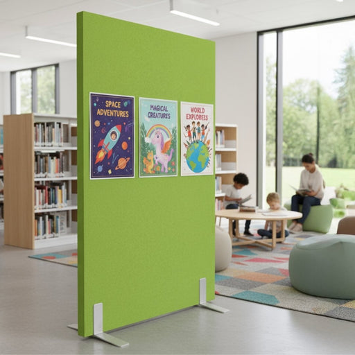 Visionchart Lightweight Room Divider Static Screen 1500 x 1190mm Assorted VLWS1512