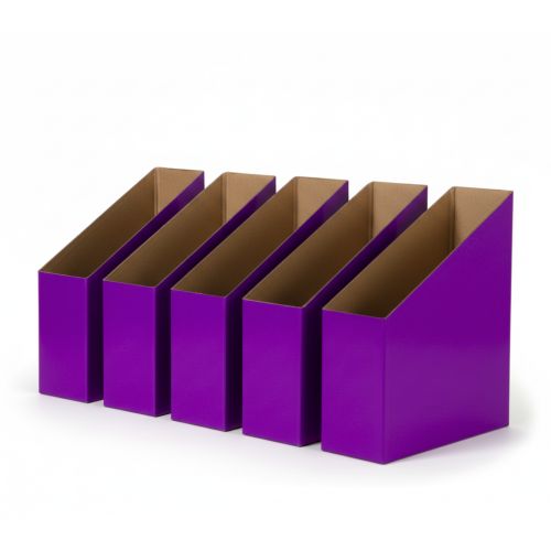 Creative Kids Magazine Box 90 x 245 x 280mm Purple E5MB-P
