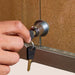 Visionchart BeNoticed Cork Pinboard Notice Case Sliding Door 1800 x 900mm SGCC3