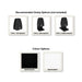 SANA Serenity Desk Screen 12mm Above Desk 1500 x 600mm Assorted
