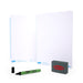 Show Me Plain/ Plain Double-sided A4 Mini Whiteboards ( Pack of 35)