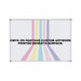 Visionchart Printed Magnetic Whiteboard Standard Frame 600 x 450mm PVB6045
