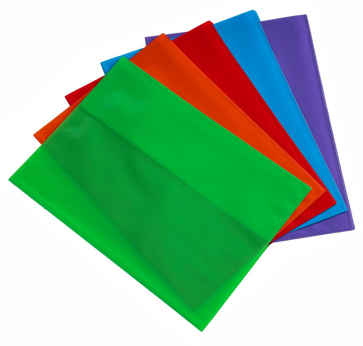 Osmer Book Cover A4 Solid Assorted - Pack of 5