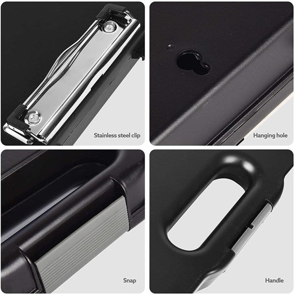 Bibbulmun Storage Clipboard Storage A4 Black