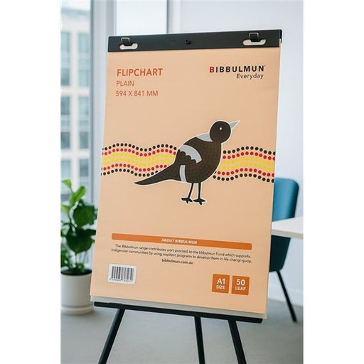 Bibbulmun Flipchart Pad – A1 Size, 50 Leaf per pad - Comes in Pack of 6 Flipchart Pads