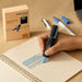 BIBBULMUN Everyday Highlighter - Chisel Point, Blue (Pack of 12)
