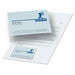 3L Self-adhesive Business Card Pockets Long Side Opening 95 x 60mm Pack of 100