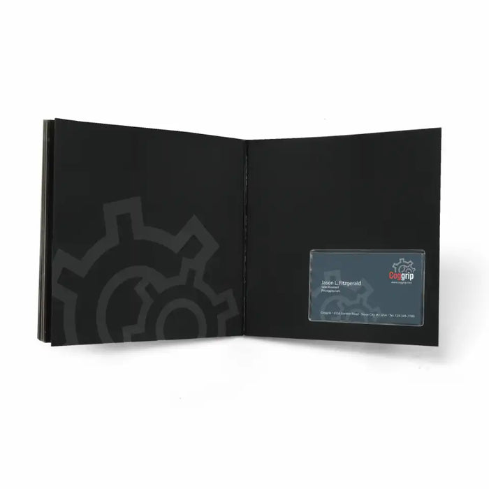 3L Self-adhesive Business Card Pockets Long Side Opening 95 x 60mm Pack of 100