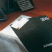 3L Self-adhesive Business Card Pockets Long Side Opening 95 x 60mm Pack of 100