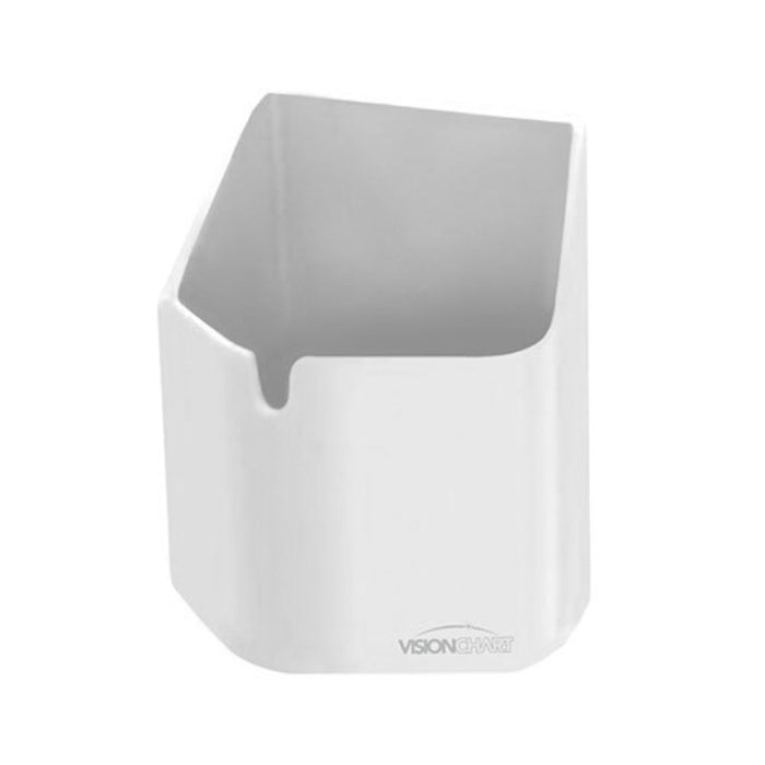Visionchart Strong Magnetic Pen and Eraser Caddy White