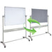 Visionchart DuraWrite Combo Whiteboard Feltboard 1200 x 900mm Pivot Reversible