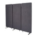 Visionchart ZIP Acoustic Screen Room Divider 1650 x 1830 x 28mm Graphite ACP300-GP