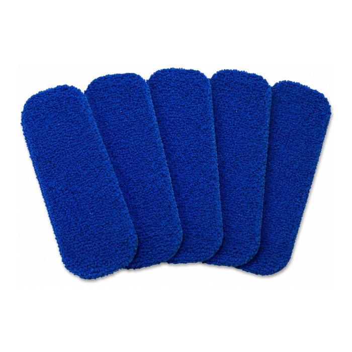 Visionchart Whiteboard Eraser Replacement Pads 125 x 45mm Blue Pack of 5
