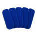 Visionchart Whiteboard Eraser Replacement Pads 125 x 45mm Blue Pack of 5
