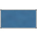 Visionchart Velour Pinboard Standard Frame 2400 x 1200mm AVP2412