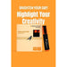 BIBBULMUN Highlighter – Chisel Point Orange (12 PCS)
